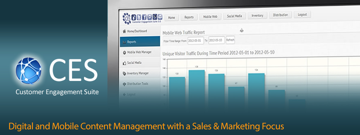 CES - Digital and mobile content management with a sales and marketing focus